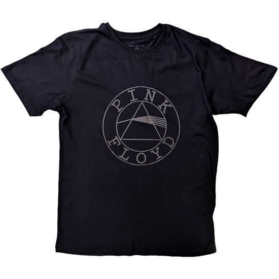 Pink Floyd Unisex Hi-Build T-Shirt: Circle Logo - Pink Floyd - Merchandise -  - 5056561075204 - 