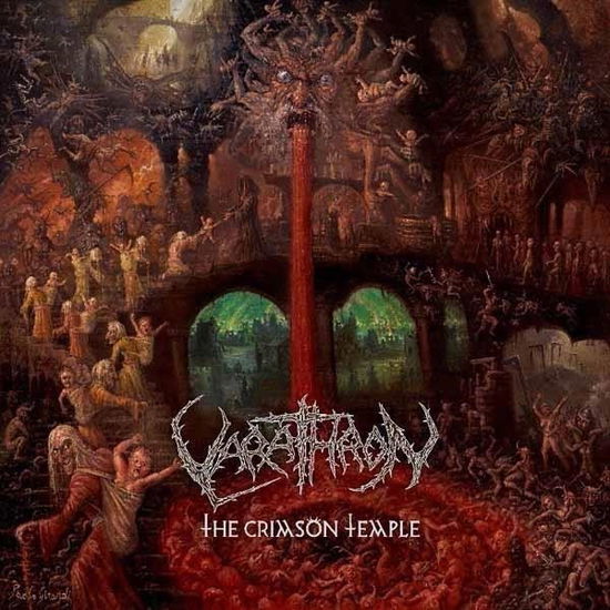 Cover for Varathron · The Crimson Temple (VINYL) [Picture Disc edition] (2023)