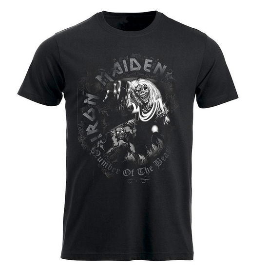 Cover for Iron Maiden · Number of the Beast Watermark (MERCH) [size S] (2022)