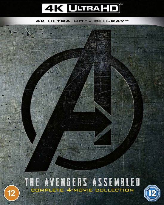 Avengers 1 to 4 Collection - Avengers 14 Uhd BD - Filmes - Walt Disney - 8717418585204 - 26 de abril de 2021