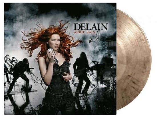 Cover for Delain · April Rain (Ltd. Smoke Coloured Vinyl) (LP) [Coloured edition] (2021)