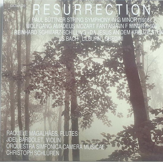 Cover for Magalhaes,Raquele / Bardolet,Joel / Schlüren,Christoph · Resurrection (CD) (2023)