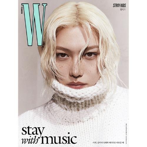 Cover for STRAY KIDS · W Korea June 2024 (Zeitschrift) [Felix edition] [L Version] (2024)