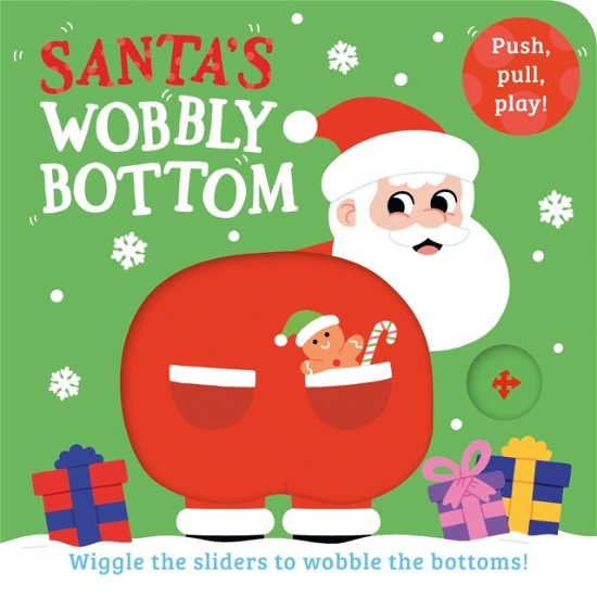 Cover for Farshore · Santa’s Wobbly Bottom - WOBBLY BOTTOMS (Board book) (2024)