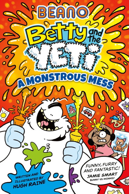 Cover for Beano · BEANO A Monstrous Mess - Betty and the Yeti (Paperback Book) (2025)