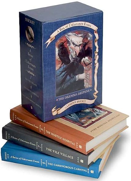 A Series of Unfortunate Events Box: The Dilemma Deepens (Books 7-9) - A Series of Unfortunate Events - Lemony Snicket - Books - HarperCollins - 9780060556204 - September 23, 2003