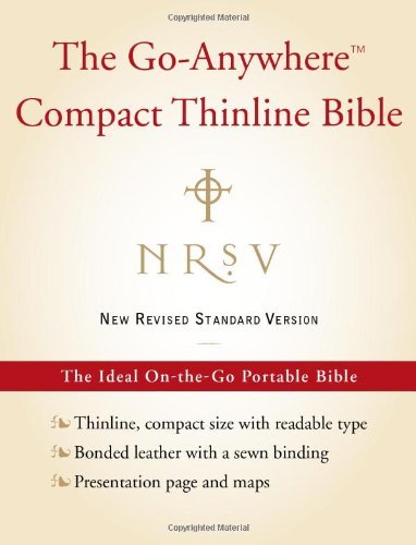 Cover for Nccc · NRSV, The Go-Anywhere Compact Thinline Bible, Bonded Leather, Black: The Ideal On-the-Go Portable Bible (Hardcover bog) (2009)