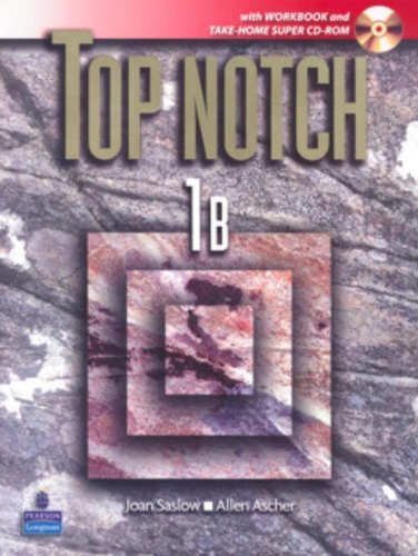 Cover for Joan Saslow · Top Notch 1 with Super CD-ROM Split B (Units 6-10) with Workbook and Super CD-ROM (Bok) (2006)