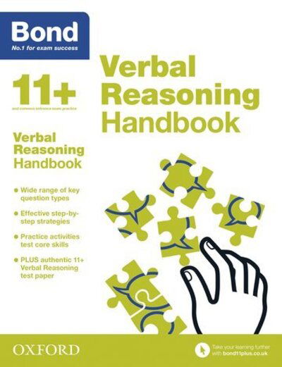 Bond 11+: Bond 11+ Verbal Reasoning Handbook - Bond 11+ - Bond 11+ - Livres - Oxford University Press - 9780192776204 - 14 mai 2020