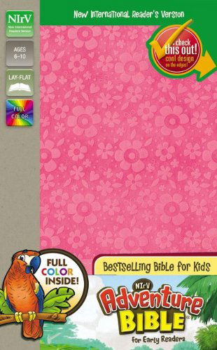 Cover for Lawrence O. Richards · NIrV, Adventure Bible for Early Readers, Leathersoft, Pink, Full Color - Adventure Bible (Leather Book) [Revised edition] (2014)