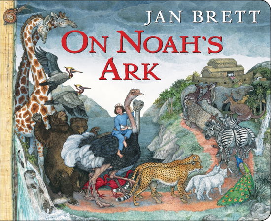 Cover for Jan Brett · On Noah's Ark (Board book) (2009)