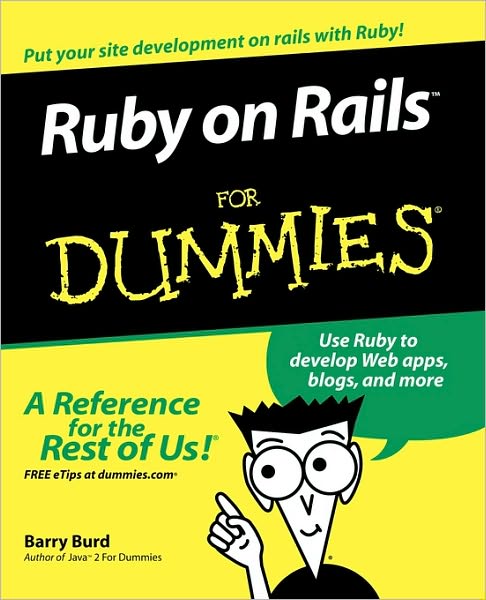 Cover for Burd, Barry (Drew University, Madison, NJ) · Ruby on Rails For Dummies (Paperback Book) (2007)