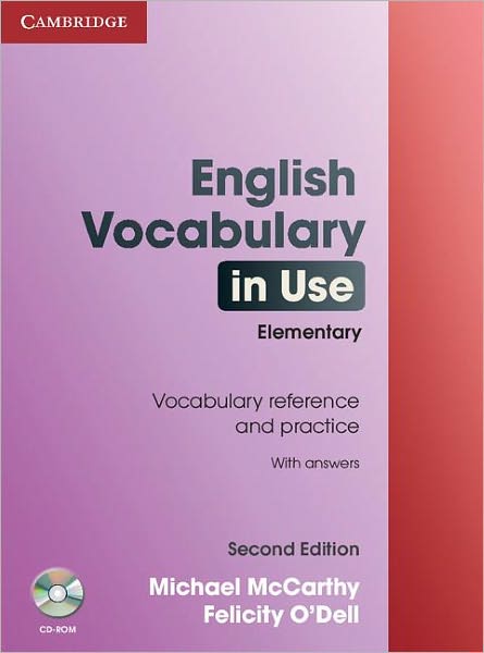 Cover for Michael McCarthy · English Vocabulary in Use Elementary with Answers and CD-ROM (Pocketbok) [2 Revised edition] (2010)