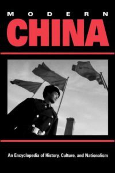 Cover for Ke-wen Wang · Modern China: An Encyclopedia of History, Culture, and Nationalism (Hardcover Book) (1997)