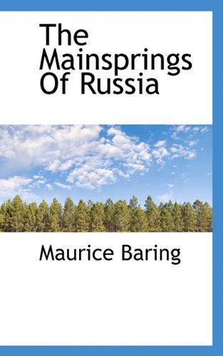 Cover for Maurice Baring · The Mainsprings of Russia (Paperback Book) (2009)