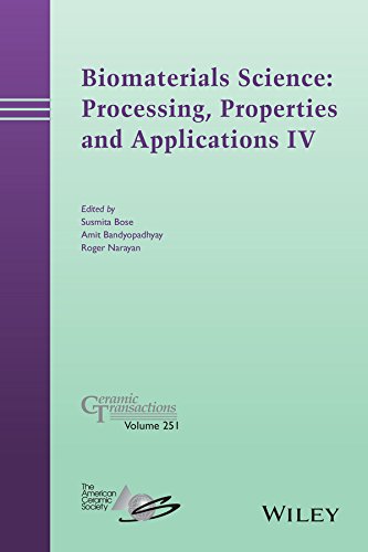 Cover for S Bose · Biomaterials Science: Processing, Properties and Applications IV - Ceramic Transactions Series (Hardcover Book) (2014)