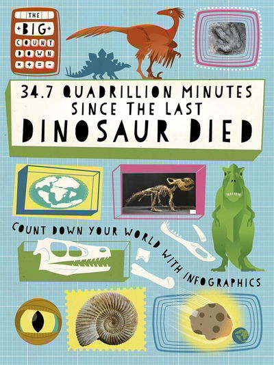 The Big Countdown: 34.7 Quadrillion Minutes Since the Last Dinosaurs Died - The Big Countdown - Paul Mason - Kirjat - Hachette Children's Group - 9781445158204 - torstai 13. helmikuuta 2020