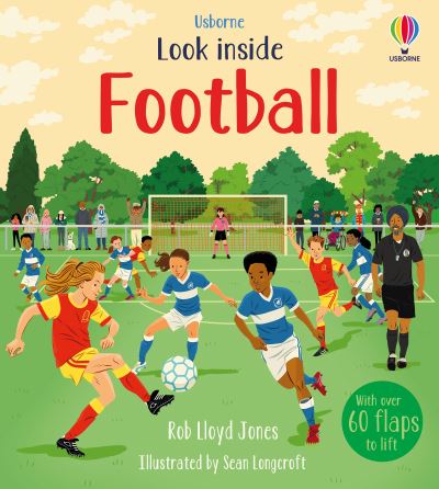 Cover for Rob Lloyd Jones · Look Inside Football - Look Inside (Tavlebog) [UK 2021 edition] (2021)