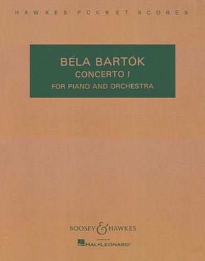 Cover for Bela Bartok · Concerto No. 1 (Paperback Bog) (2004)