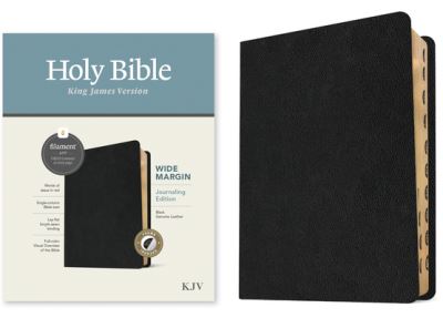 KJV Wide Margin Bible, Filament Enabled Edition (Red Letter, Genuine Leather, Black, Indexed) - Tyndale - Books - Tyndale House Publishers - 9781496479204 - June 6, 2023