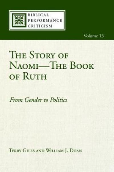 Cover for Terry Giles · The Story of Naomi-The Book of Ruth (Hardcover Book) (2016)