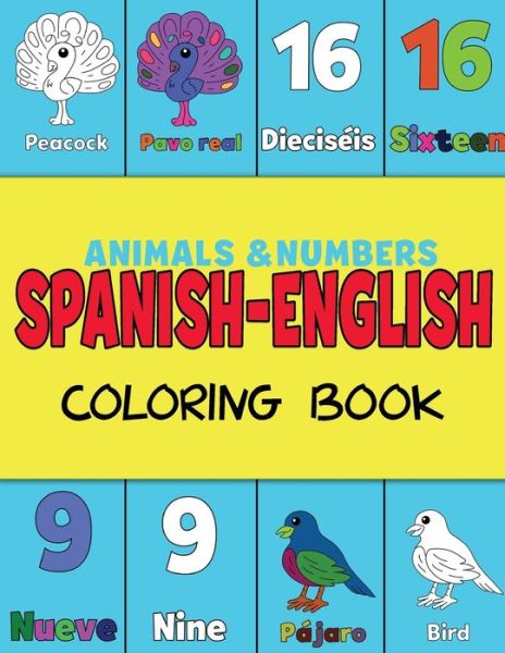 Cover for Shanley Simpson · Spanish and English, Coloring &amp; Activity Book (Pocketbok) (2022)