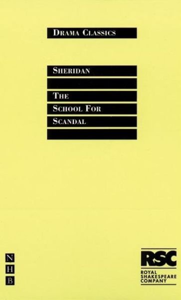 Cover for Richard Brinsley Sheridan · The School for Scandal - Drama Classics (Pocketbok) [New edition] (1998)