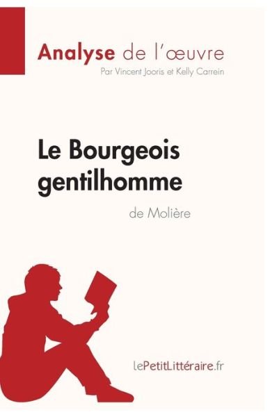 Cover for Moliere · Le Bourgeois gentilhomme de Moliere (Pocketbok) (2022)