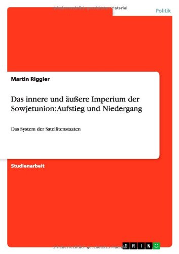 Cover for Riggler · Das innere und äußere Imperium (Book) [German edition] (2010)