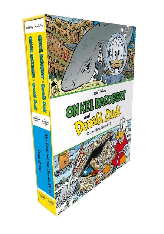 Cover for Walt Disney · Onkel Dagobert und Donald Duck - Don Rosa Library Schuber 2 (Gebundenes Buch) (2020)