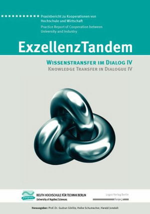 Cover for Gudrun Görlitz · Exzellenztandem: Wissenstransfer Im Dialog IV / Knowledge Transfer in Dialogue IV (Paperback Book) (2011)