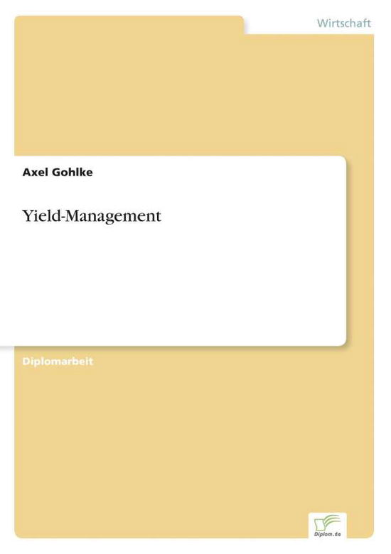 Cover for Axel Gohlke · Yield-management (Paperback Book) [German edition] (2001)