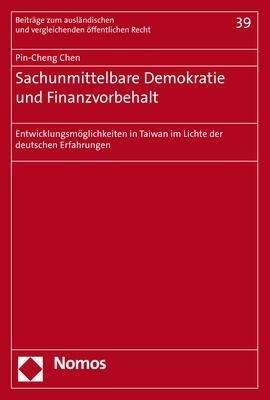 Cover for Chen · Sachunmittelbare Demokratie und Fi (Bok) (2018)
