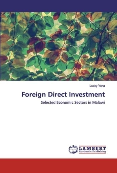 Cover for Yona · Foreign Direct Investment (Bog) (2019)