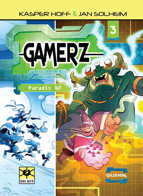 Cover for Kasper Hoff; Jan Solheim · Gamerz: Gamerz 3 - Paradis 42 (Bound Book) [1.º edición] [Indbundet] (2015)