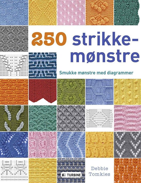 Cover for Debbie Tomkies · 250 Strikkemønstre (Bound Book) [1.º edición] (2016)