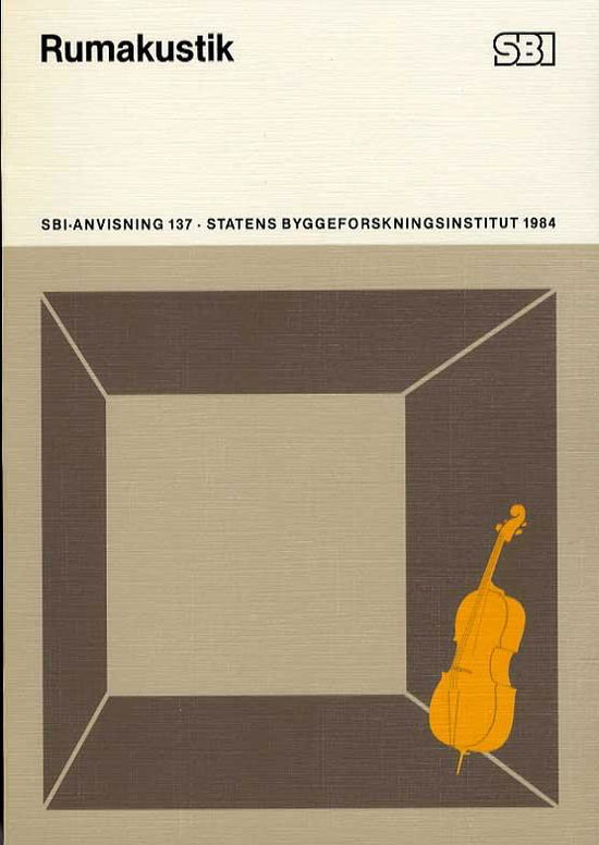 Cover for Jørgen Petersen · Anvisning 137: Rumakustik (Sewn Spine Book) [1st edition] (1984)