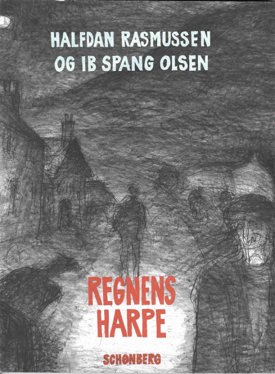 Cover for Halfdan Rasmussen; Ib Spang Olsen · Regnens harpe (Hæftet bog) [1. udgave] (1990)