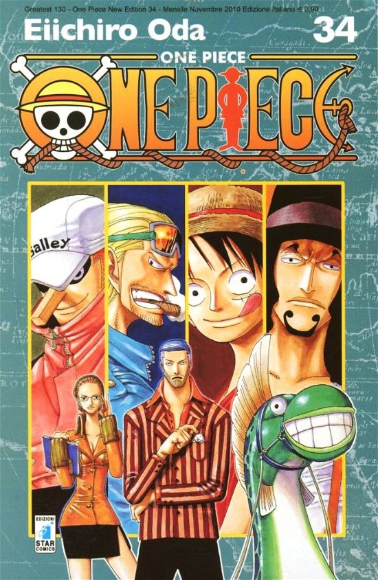 Cover for Eiichiro Oda · One Piece. New Edition #34 (Book)