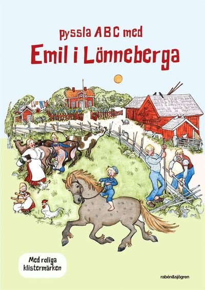 Cover for Astrid Lindgren · Pyssla ABC med Emil i Lönneberga (Bok) (2019)