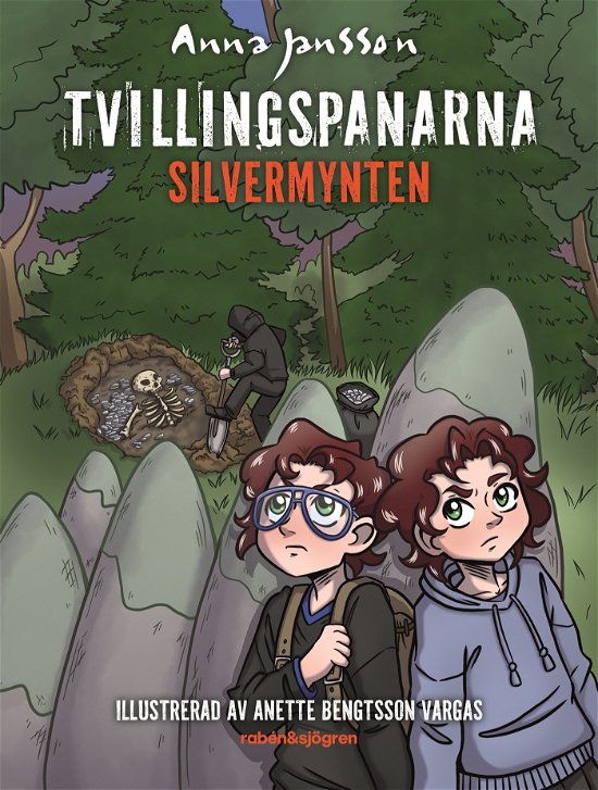 Cover for Anna Jansson · Silvermynten (Innbunden bok) (2024)