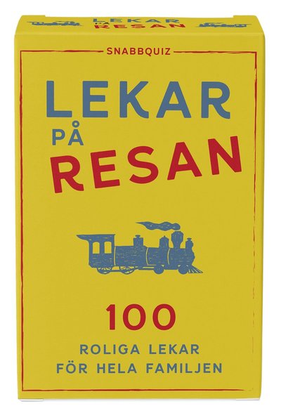 Cover for Lekar på resan : SnabbQuiz (Book) (2024)