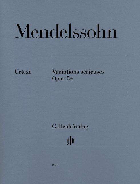 Variations s.op.54,Kl.HN620 - Mendelssohn - Bøker - SCHOTT & CO - 9790201806204 - 6. april 2018