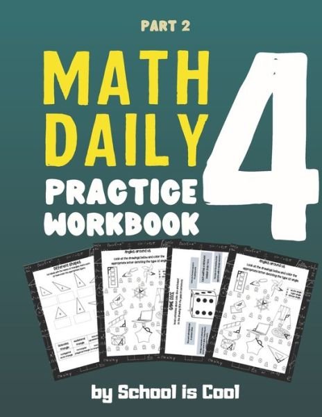 Cover for School Is Cool · Math Daily Practice Workbook 4 Part 2 (Paperback Book) (2020)