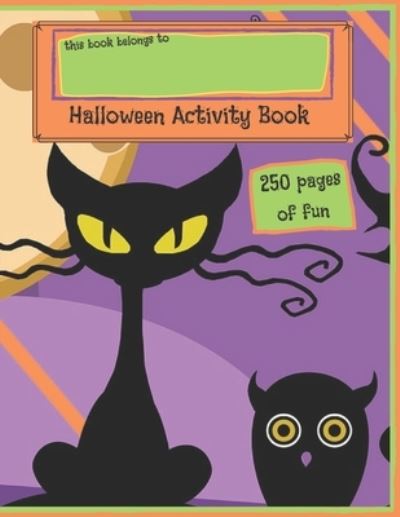 Cover for Milo Paul Works · Halloween Activity Book (Paperback Book) (2020)