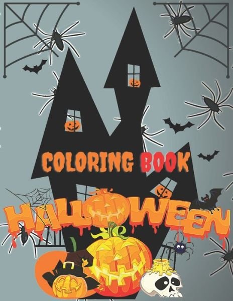 Cover for Workgirl Publishing · Coloring Book Halloween (Paperback Bog) (2020)
