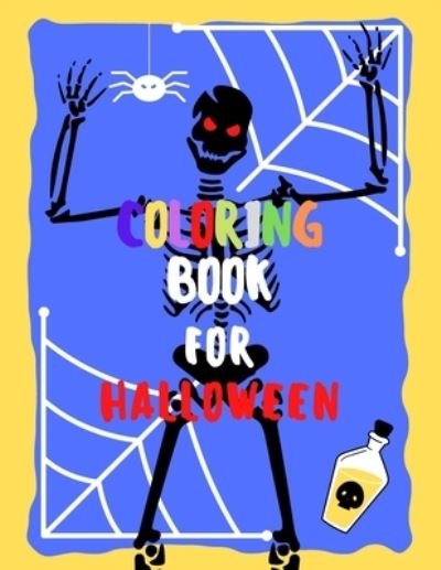 Cover for Workgirl Publishing · Coloring Book For Halloween (Paperback Bog) (2020)