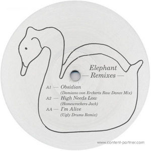 Cover for Unknown Artist · Mt Elephant Remixes (12&quot;) (2012)