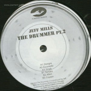 Cover for Jeff Mills · The Drummer Part 2 (12&quot;) (2012)