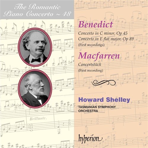 Cover for Howard Shelley Howard Shelley · Benedict  Macfarren Piano Co (CD) (2009)